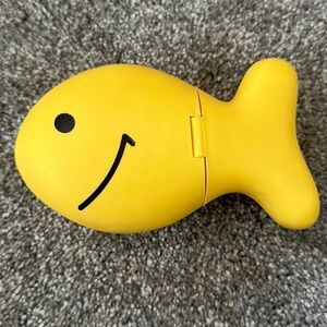 Vintage Gold Fish snack container